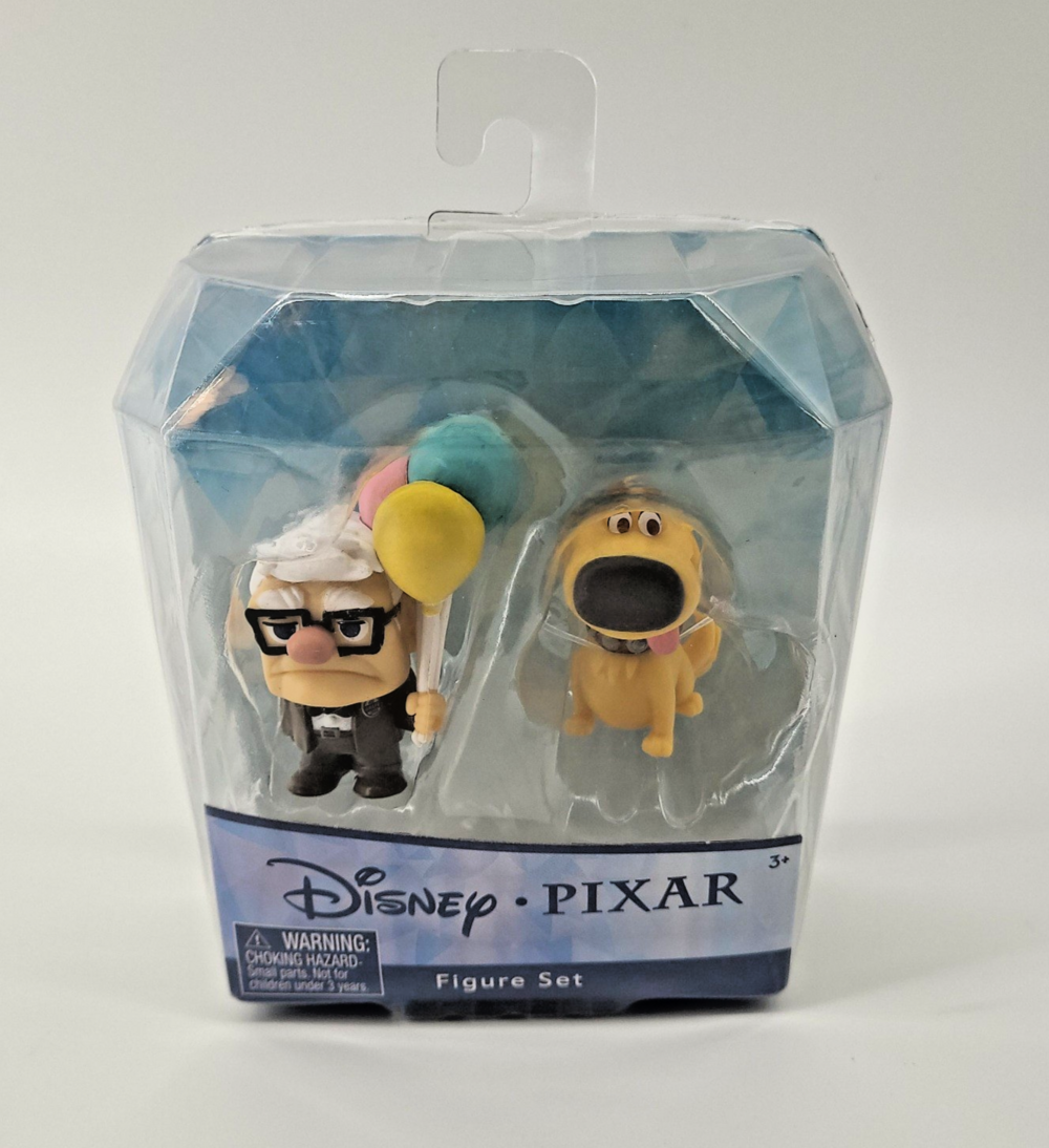 Disney Pixar Up Carl and Dug Figure Set Just Play Mini Figures 2024 New 46302